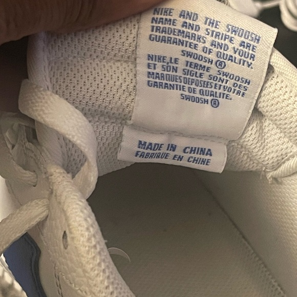 Men’s Air Force Royal Blue and White sneakers size 10.5 - Picture 7 of 15